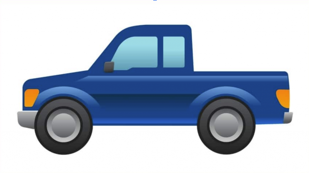 Pickup Truck Emoji