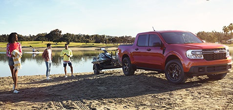 2022 Ford Maverick at Lake