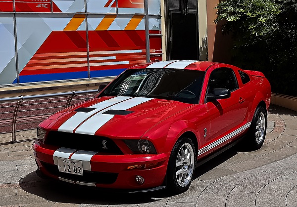red Mustang Shelby GT500 OKC