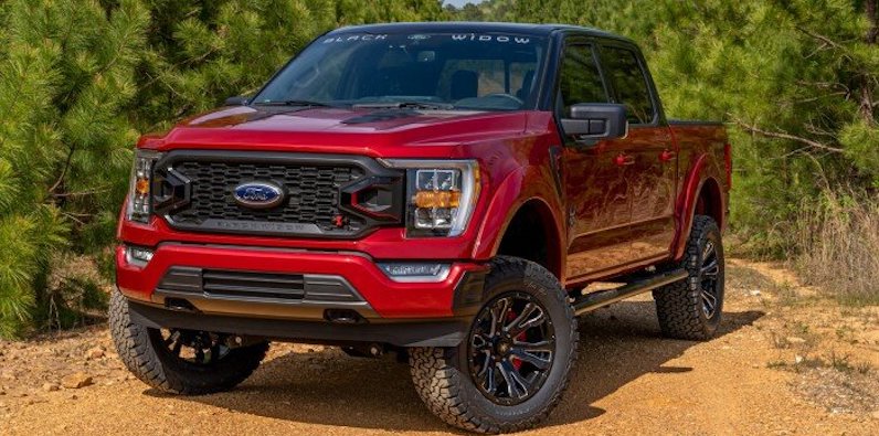 The Ford F-150 Black Widow Truck Cost is between $70,000 and $95,000 depending on the specific features & packages you choose.