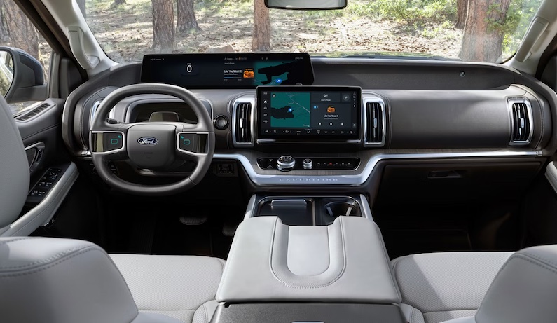 The 2026 Ford Expedition is a full-size three-row SUV that’s available in four trims with seating for up to eight passengers.