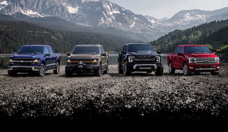 The 2026 Ford F-150 offers eight trim levels, four engines, and up to 13,500 pounds of max towing capacity when equipped.