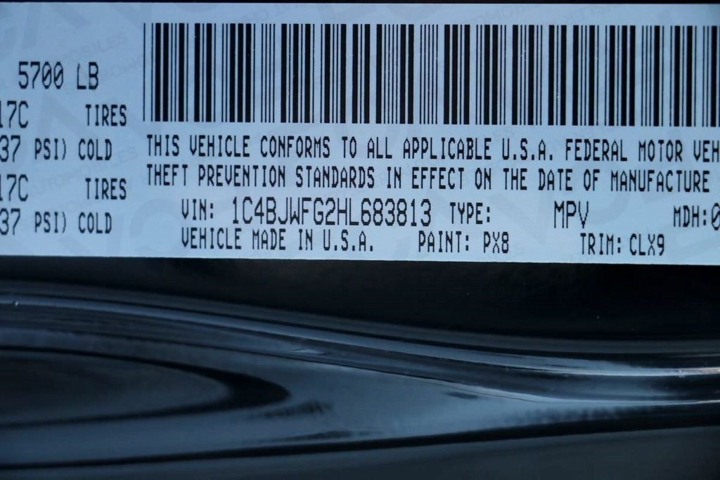 2017 Jeep Wrangler Unlimited Rubicon Recon