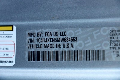 2021 Jeep Wrangler Unlimited Sahara