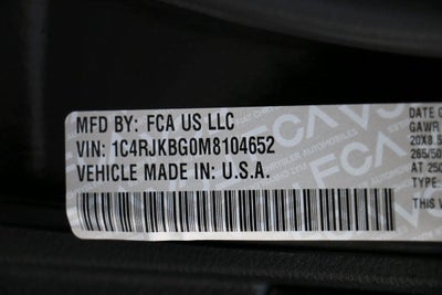 2021 Jeep Grand Cherokee L Limited