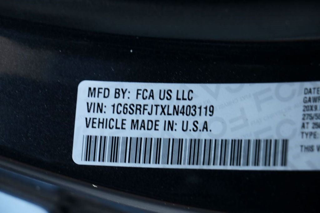 2020 RAM 1500 Laramie