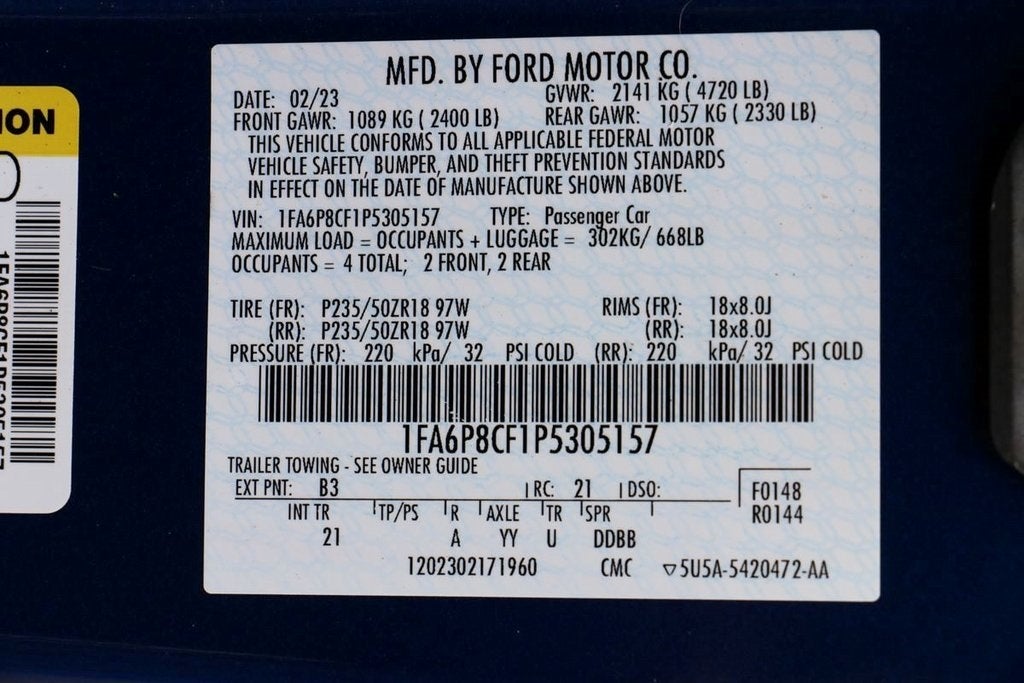 2023 Ford Mustang GT