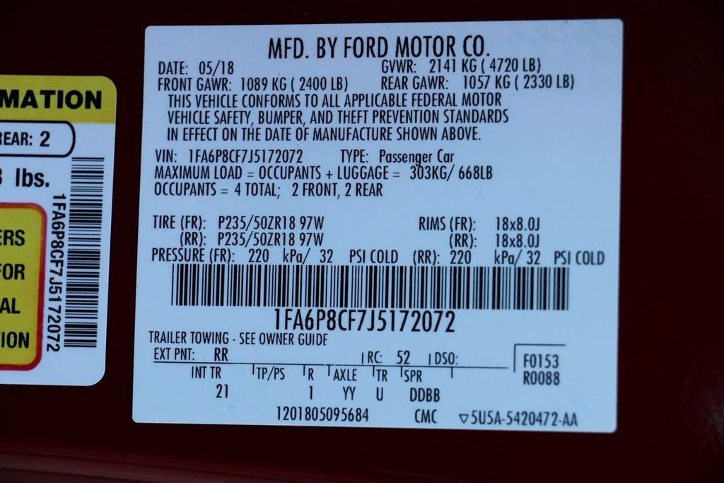 2018 Ford Mustang GT