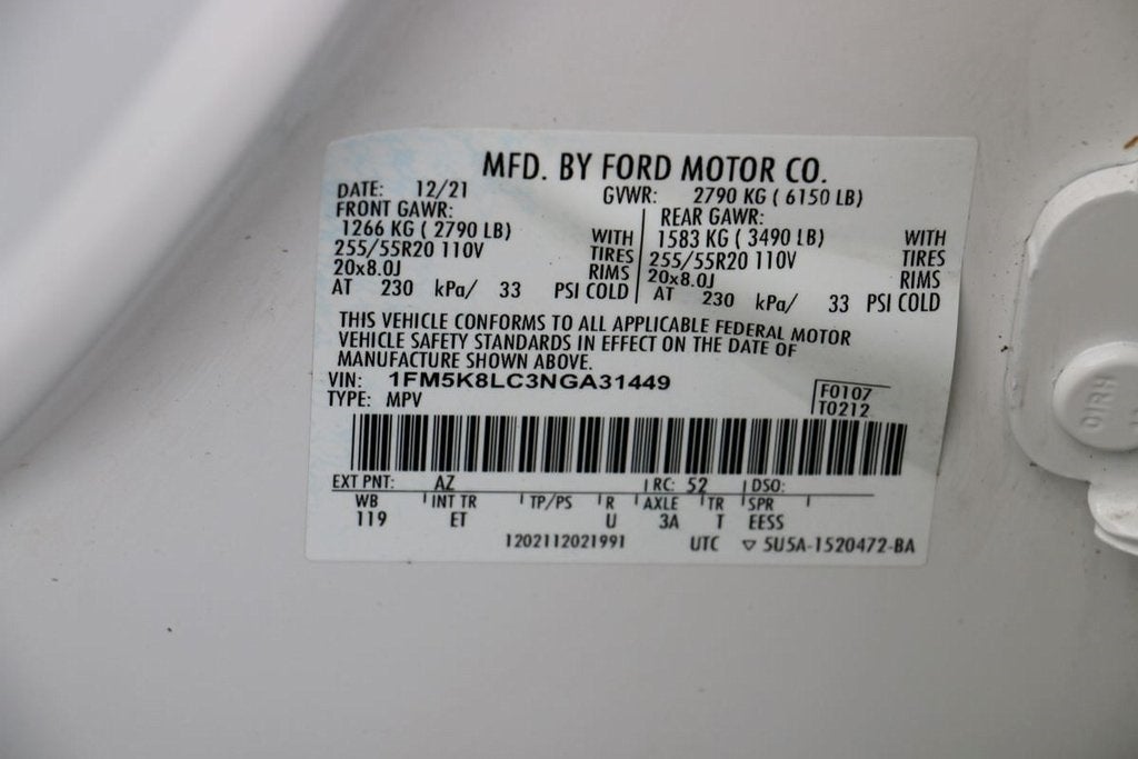 2022 Ford Explorer King Ranch