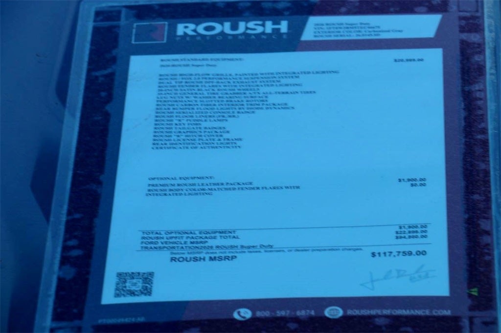 2026 Ford F-250SD Lariat ROUSH