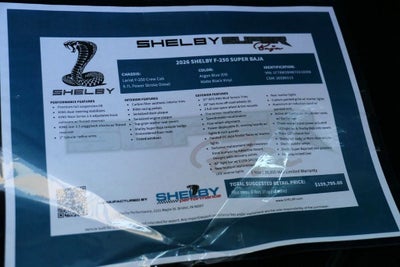 2026 Ford F-250SD Lariat SHELBY BAJA