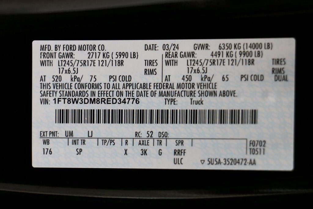 2024 Ford F-350SD King Ranch DRW