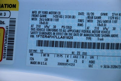 2020 Ford Ranger XLT