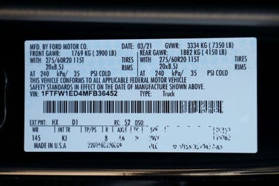 2021 Ford F-150 King Ranch