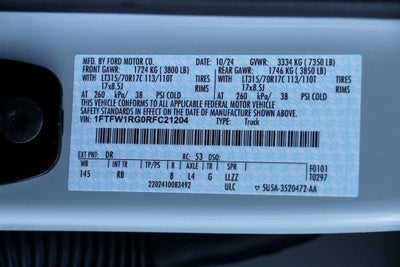 2024 Ford F-150 Raptor