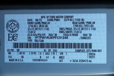 2023 Ford F-150 Raptor R