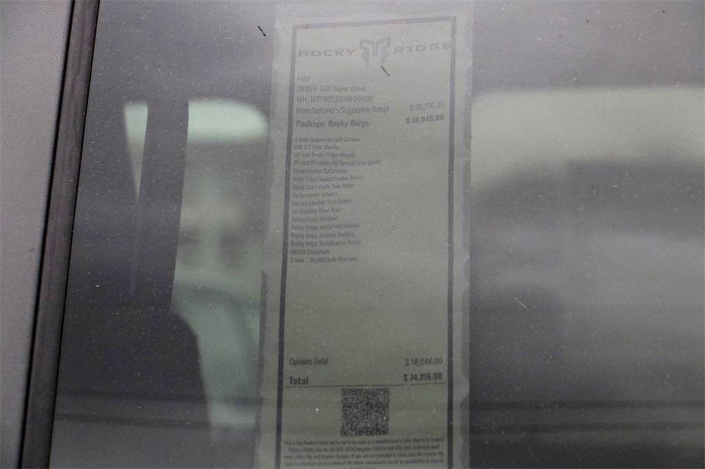 2025 Ford F-150 STX ROCKY RIDGE