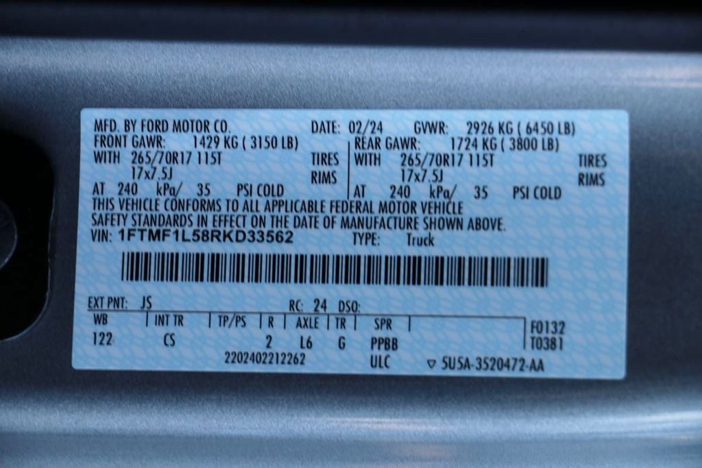 2024 Ford F-150 XL