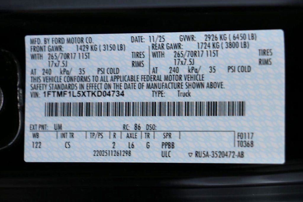 2026 Ford F-150 Venom 800 Sport