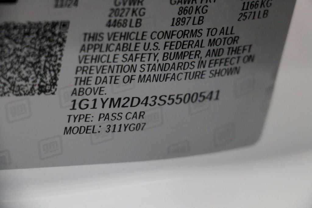2025 Chevrolet Corvette E-Ray 3LZ