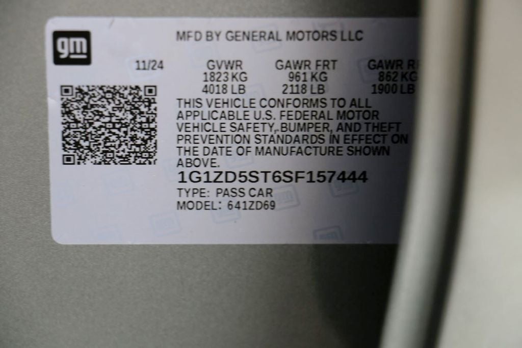 2025 Chevrolet Malibu LT 1LT