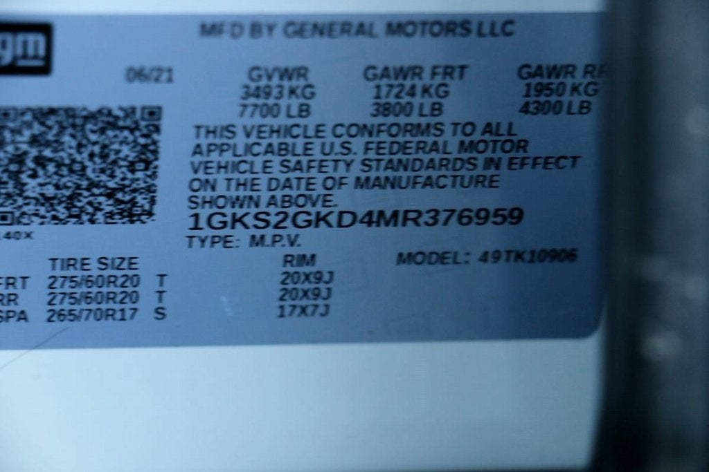 2021 GMC Yukon XL SLT