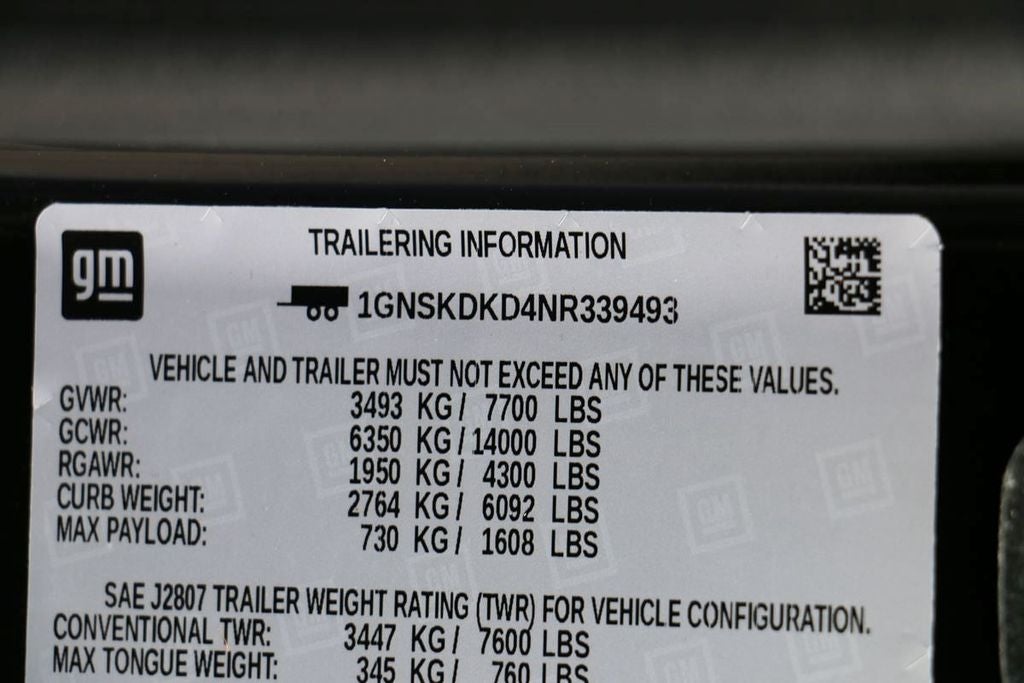 2022 Chevrolet Suburban Z71