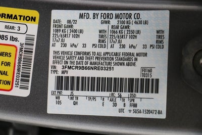 2022 Ford Bronco Sport Big Bend