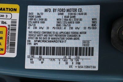 2022 Ford Bronco Sport Outer Banks