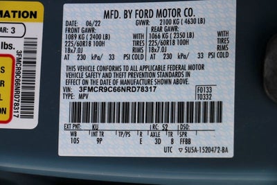 2022 Ford Bronco Sport Outer Banks