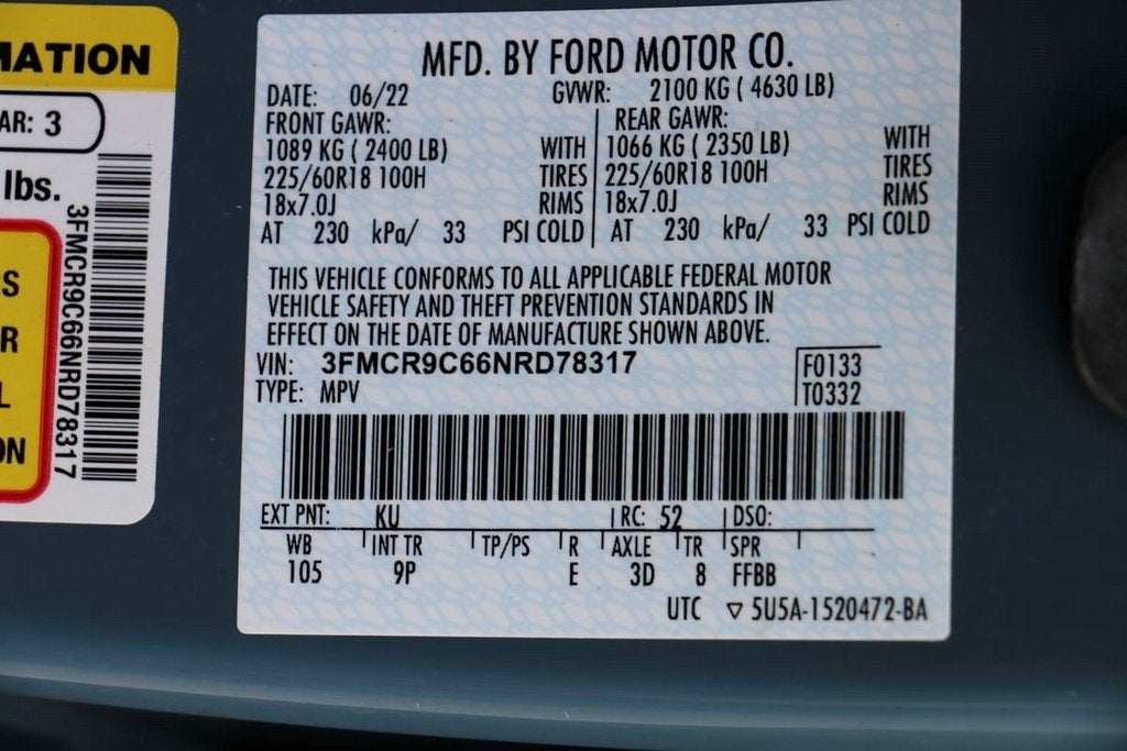 2022 Ford Bronco Sport Outer Banks