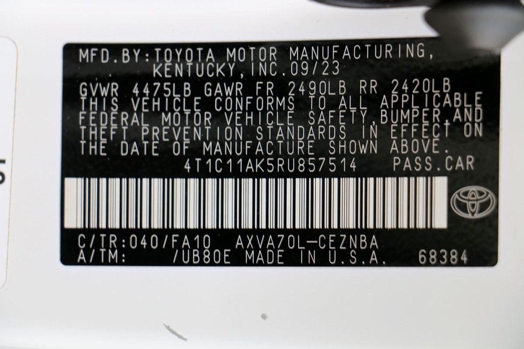 2024 Toyota Camry LE