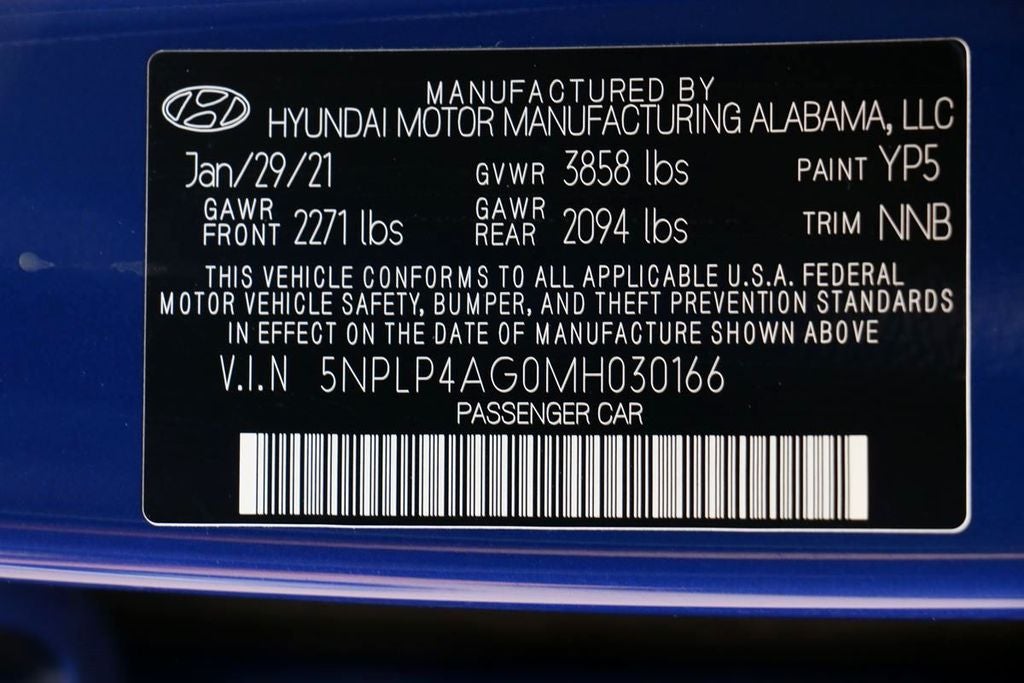 2021 Hyundai Elantra Limited