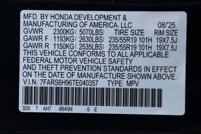 2026 Honda CR-V Hybrid Sport Touring