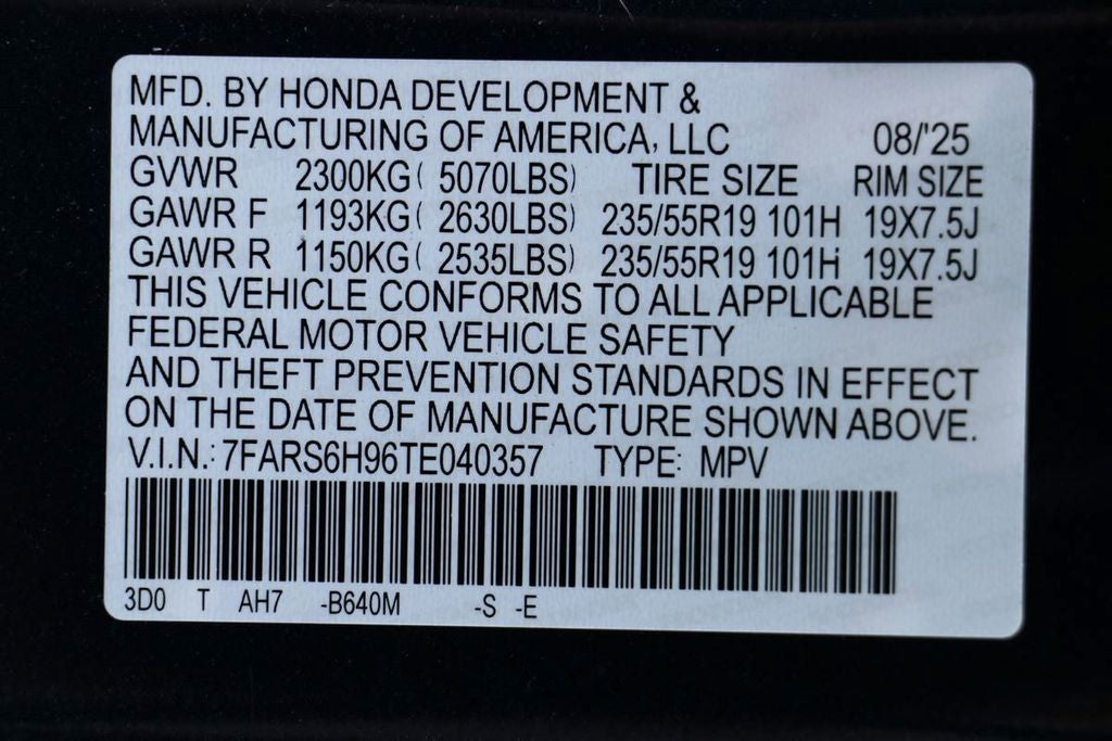 2026 Honda CR-V Hybrid Sport Touring