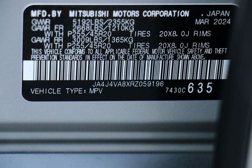 2024 Mitsubishi Outlander SE