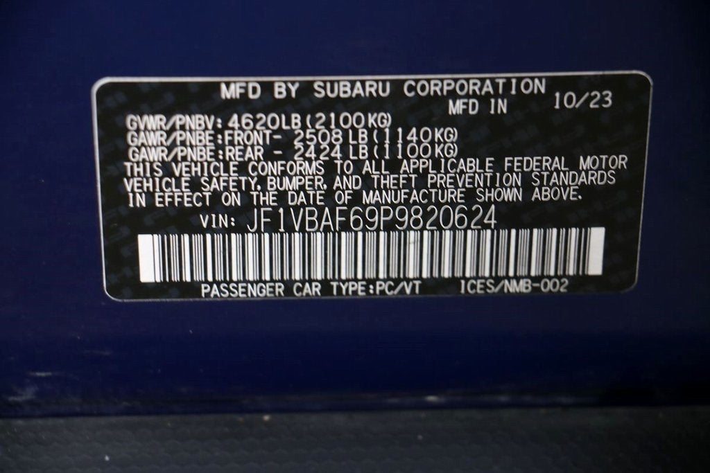 2023 Subaru WRX Premium