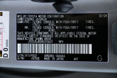 2024 Toyota 4Runner SR5