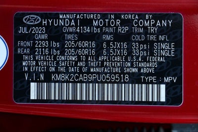 2023 Hyundai Kona SE