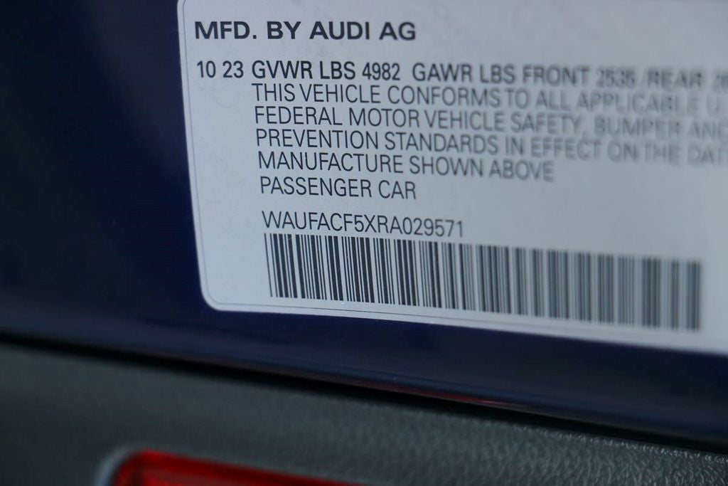 2024 Audi A5 Sportback 45 S line Premium Plus quattro