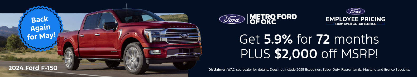 OKC Ford Dealership | Metro Ford of OKC
